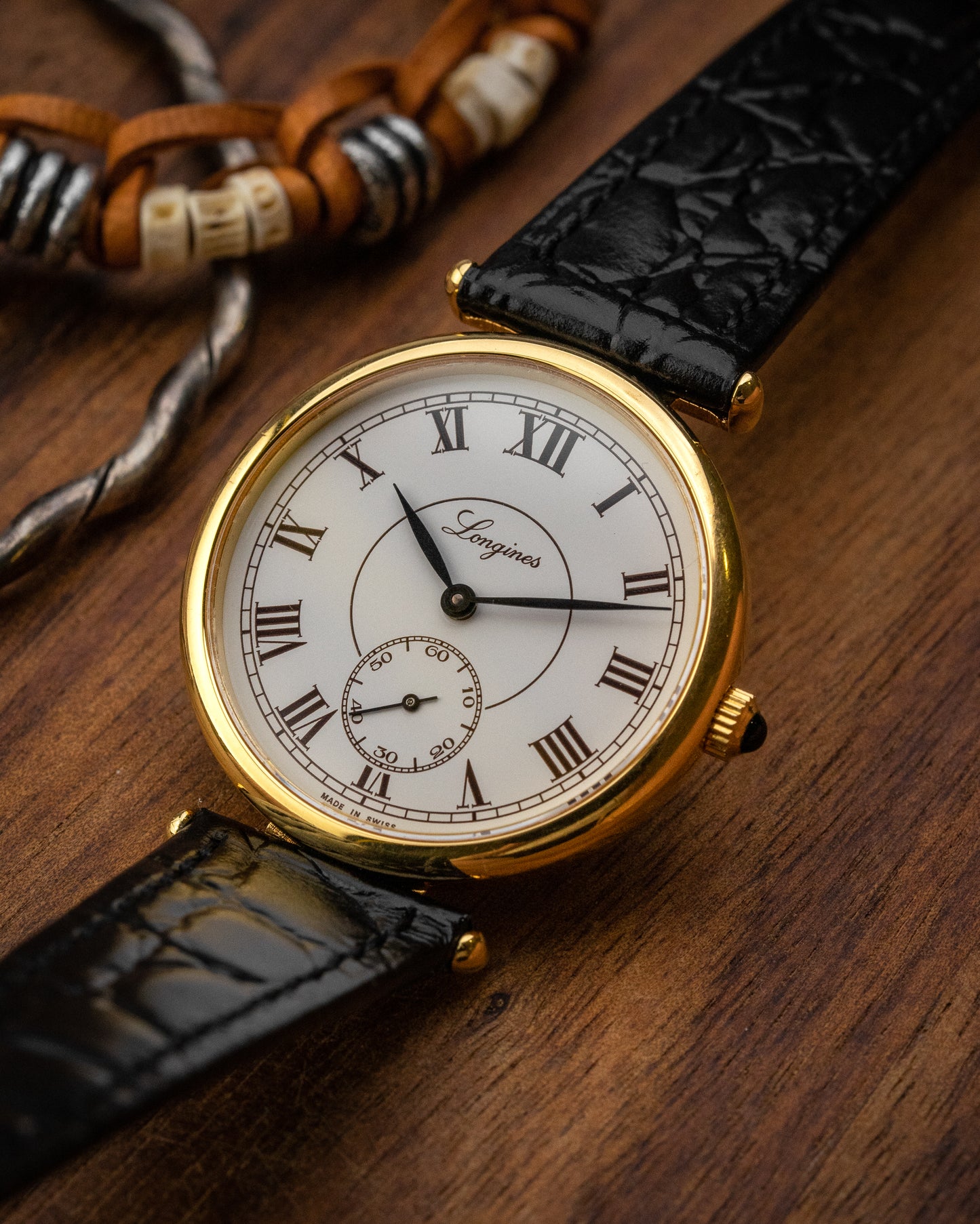 Longines Classique "Vendome" Roman dial Gold Ref. 3207 (Cal. 846.4)