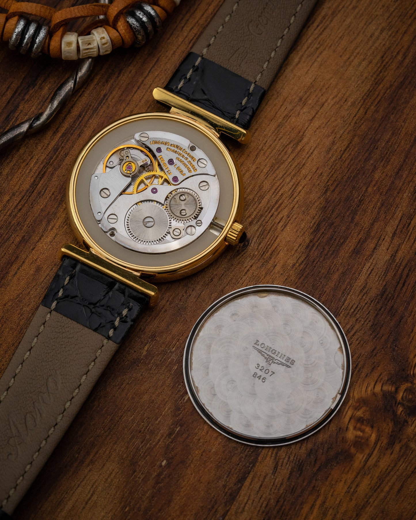 Longines Classique "Vendome" Roman dial Gold Ref. 3207 (Cal. 846.4)