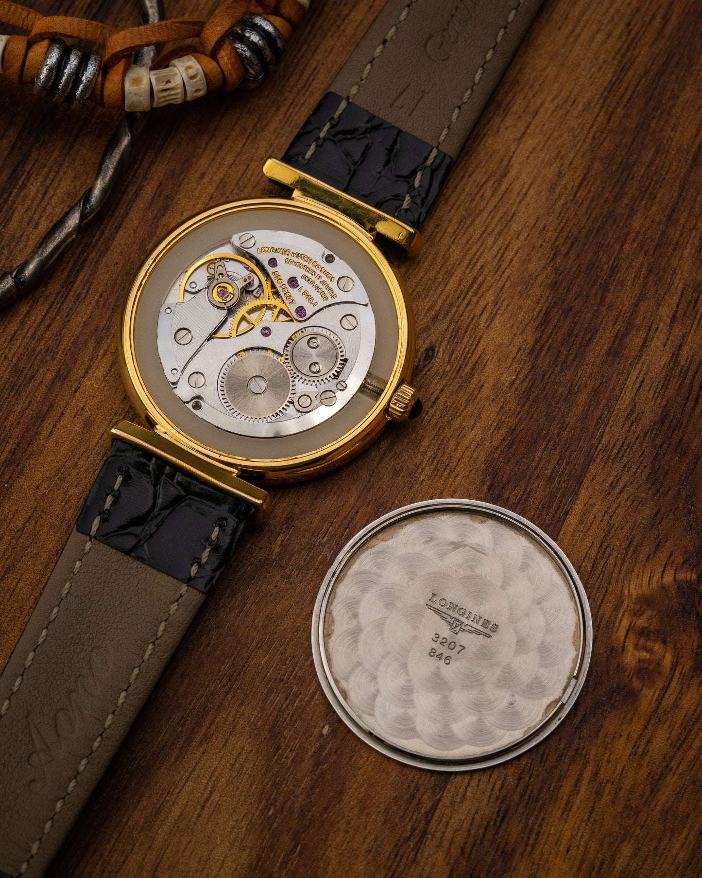 Longines Classique "Vendome" Breguet dial Gold Ref. 3207 (Cal. 846.4)