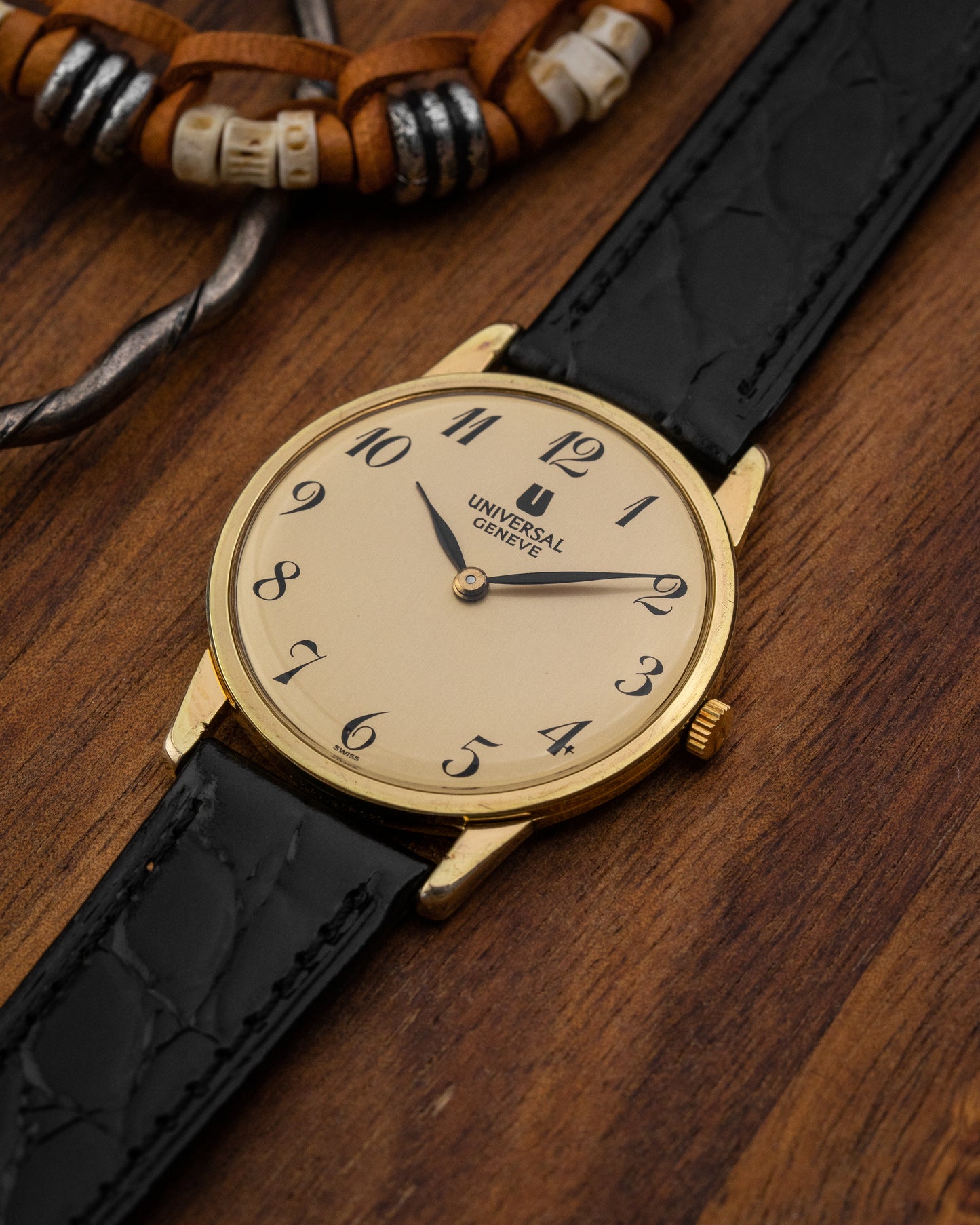 Universal Geneve "Ultra-Thin" Breguet dial Gold Ref. 542101 (Cal. 1-42)