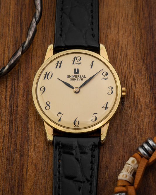 Universal Geneve "Ultra-Thin" Breguet dial Gold Ref. 542101 (Cal. 1-42)