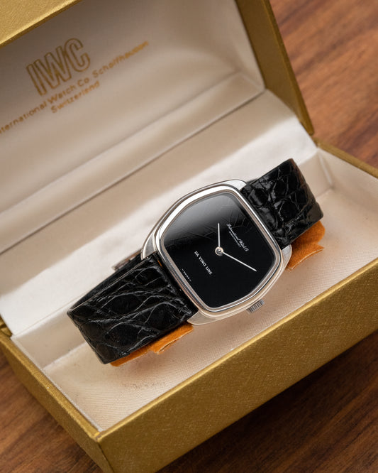 IWC Da Vinci Line "Hexagonal" Black dial Ref. 2578 (Cal. 423)