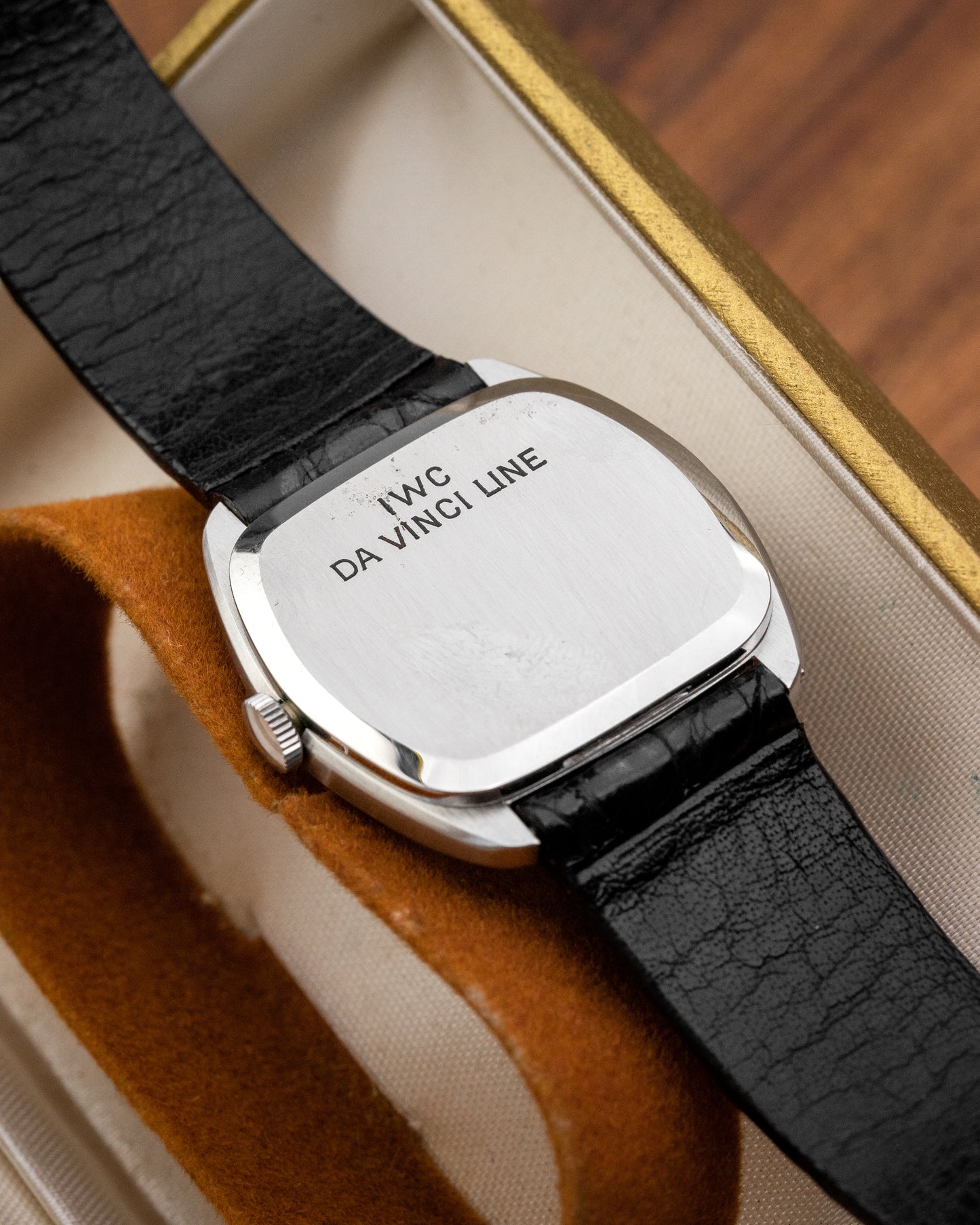 IWC Da Vinci Line "Hexagonal" Black dial Ref. 2578 (Cal. 423)