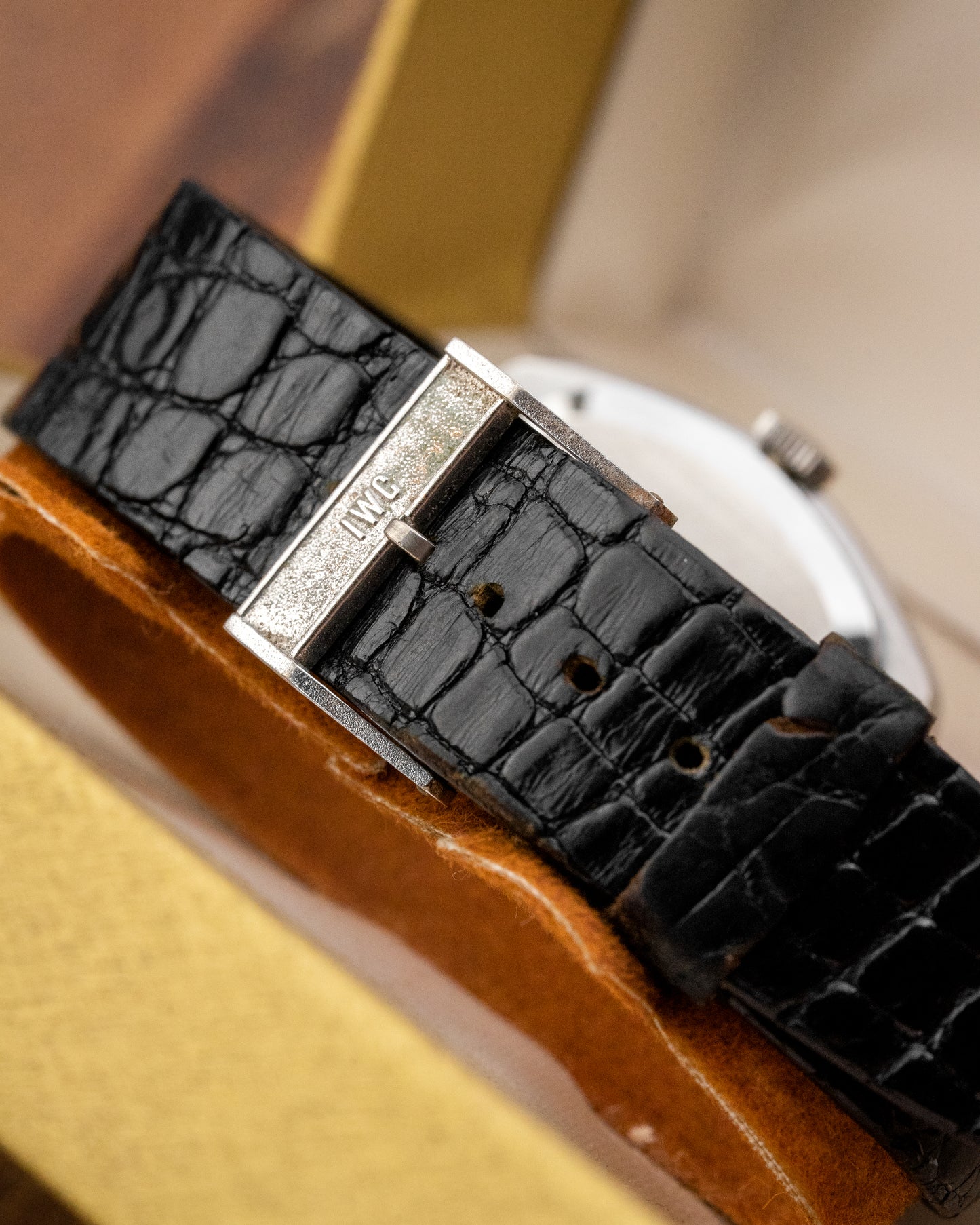 IWC Da Vinci Line "Hexagonal" Black dial Ref. 2578 (Cal. 423)