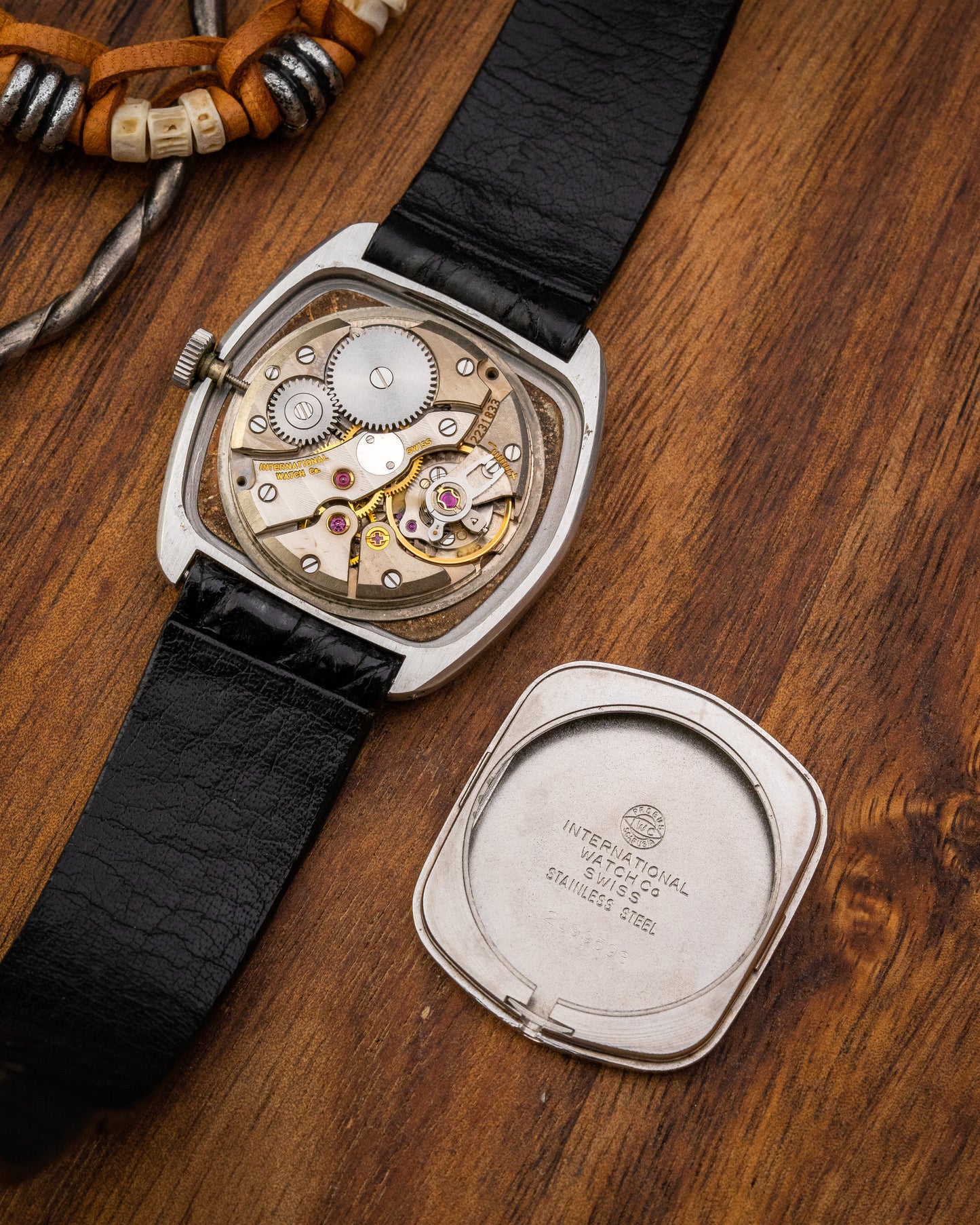 IWC Da Vinci Line "Hexagonal" Black dial Ref. 2578 (Cal. 423)