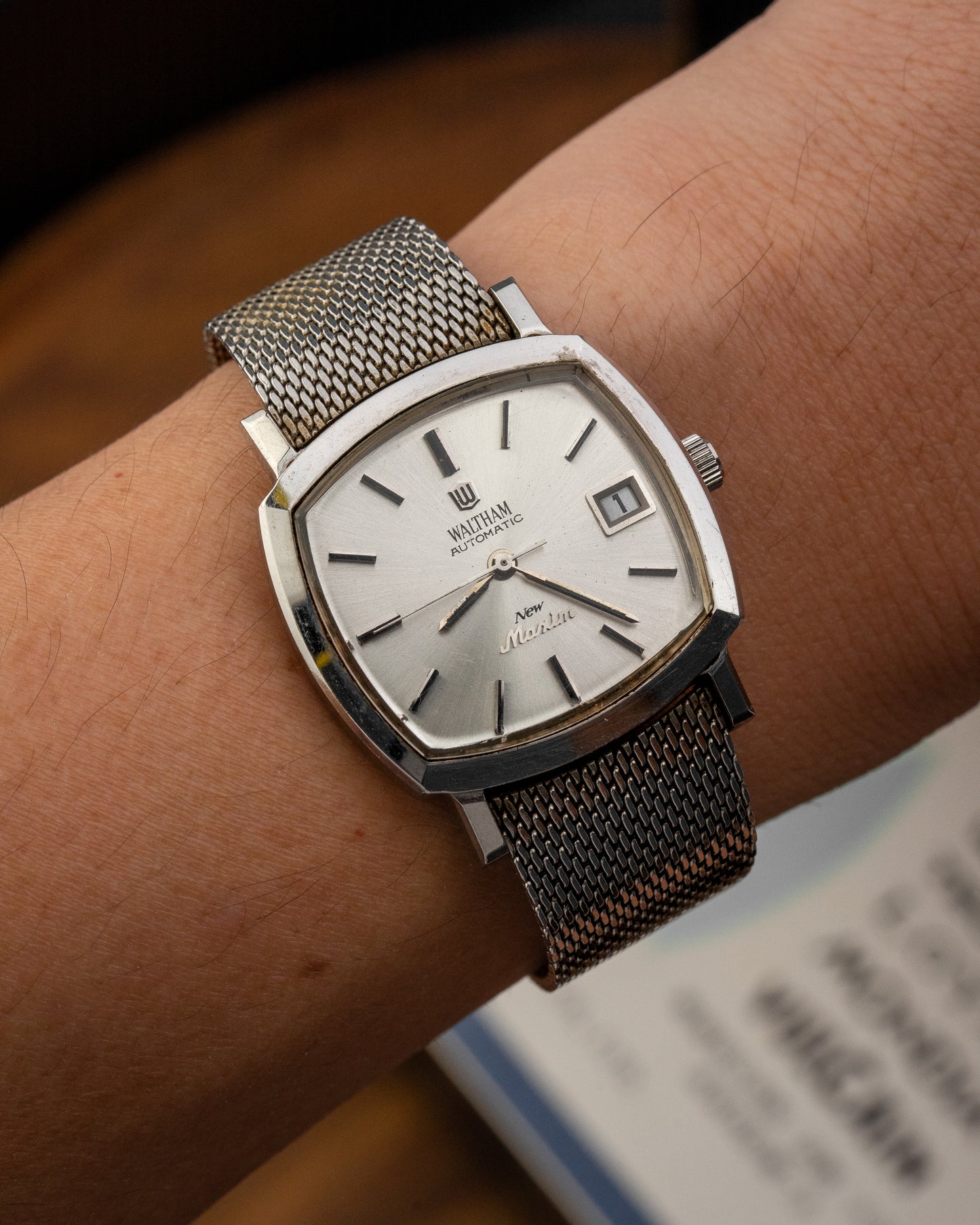 Waltham Automatic New Maxim "The World Over" (Full Box set)