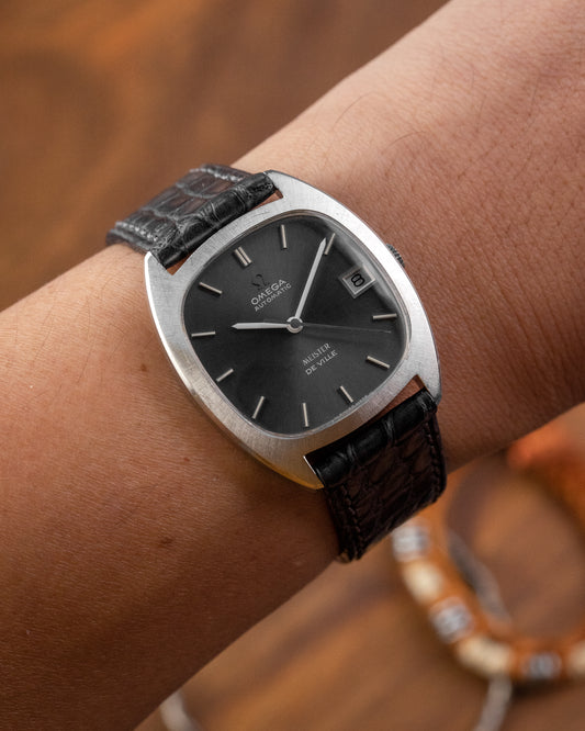 Omega De Ville “Meister” Automatic Date Grey dial Ref. 162.045 (Cal. 1002)