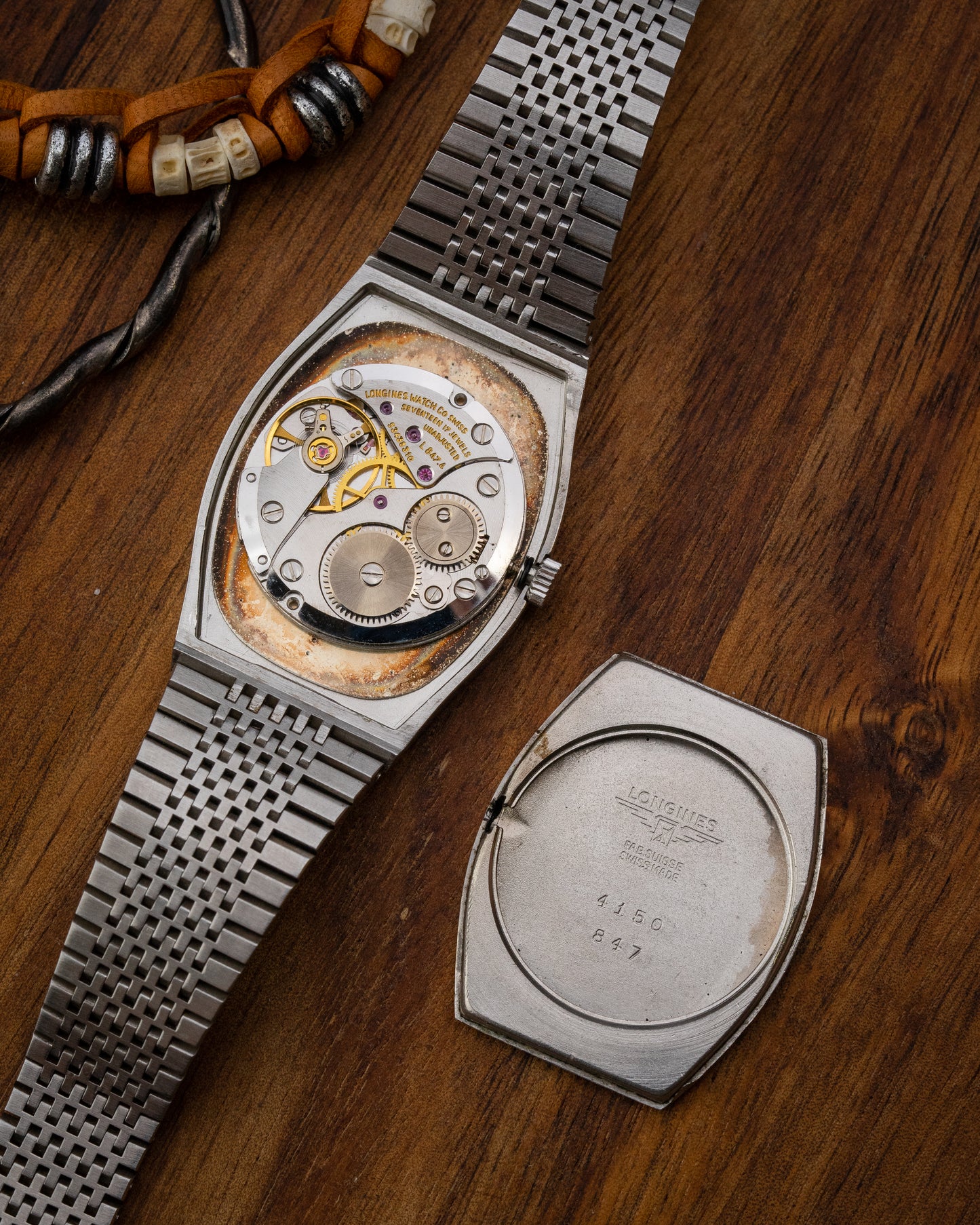 Longines "Ellipse" Integrated Bracelet Ref. 4150 (Cal. 847.4)