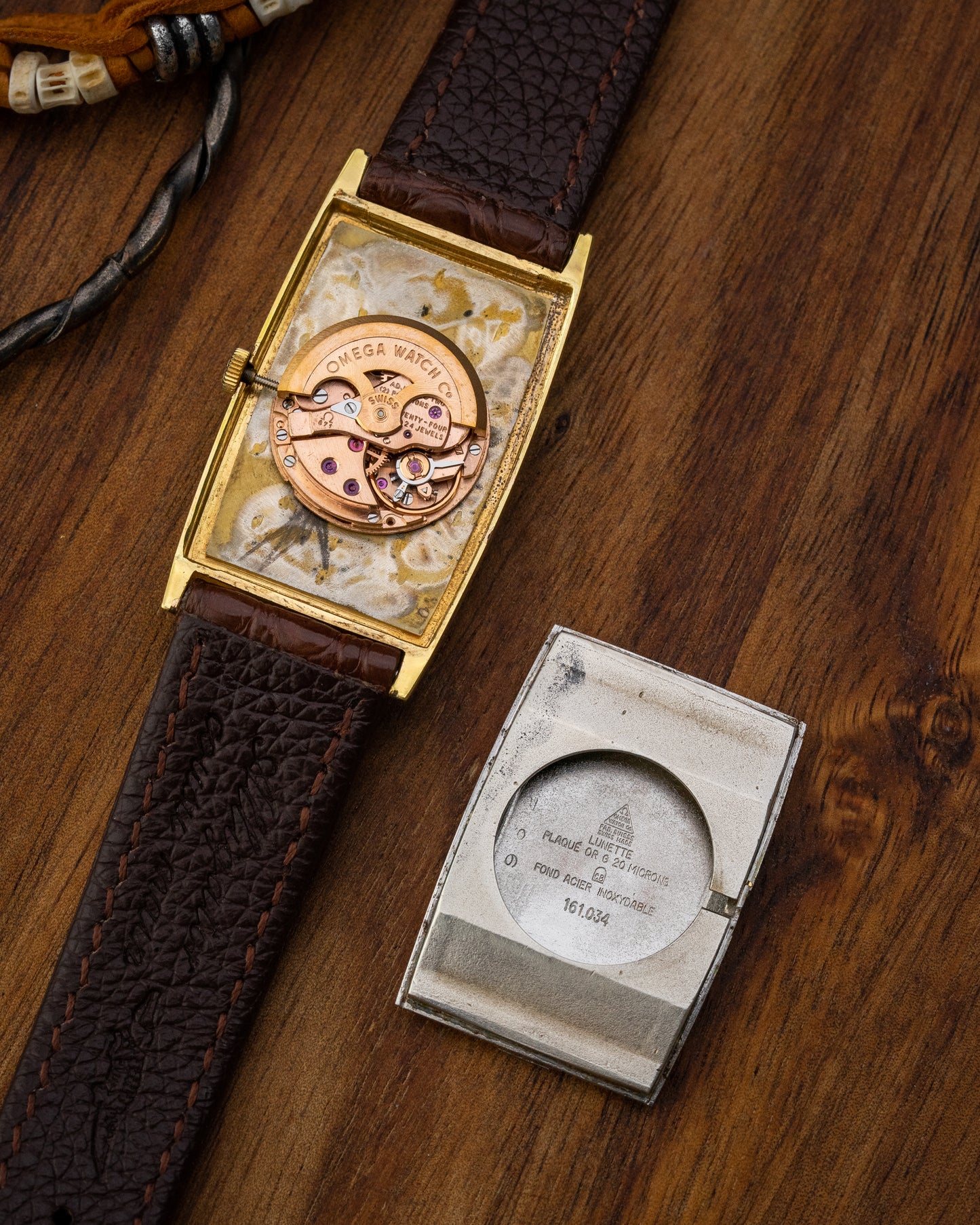 Omega De Ville Automatic "Tank-Tonneau" Gold Ref. 161.034 (Cal. 671)