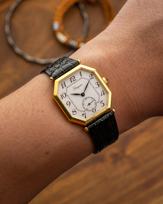 Longines Octagonal Breguet Numeral Gold Ref. 3209 (Cal. L846.4)