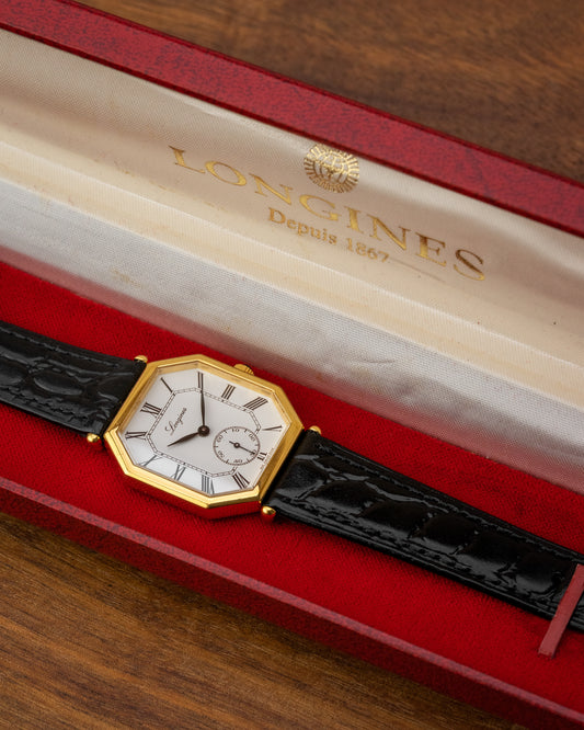Longines Octagonal Roman dial Gold Ref. 3209 (Cal. 846.4)