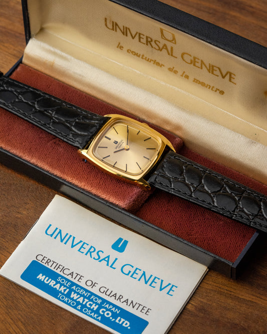Universal Geneve “Square-TV” Gold Ref. 542114 (Cal. 1-42)