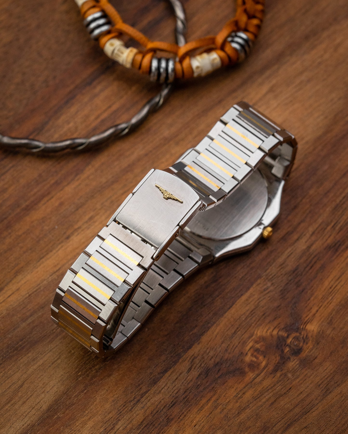 Longines Octagonal “Royal Oak” Octagonal Quartz Two-Tone Integrated bracelet