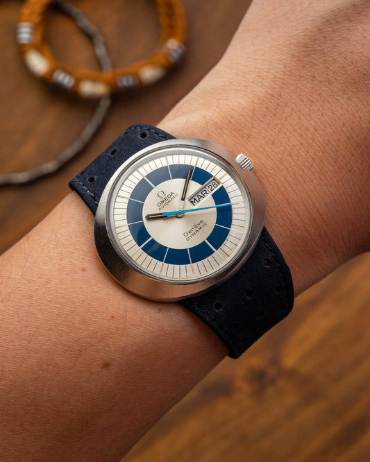 Omega Geneve Dynamic UFO Day-Date "Bullseye" Ref. 166.079 (Cal. 752)