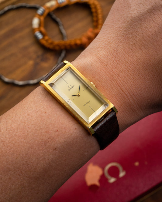 Omega De Ville "Elongated Verticale" Emerald Andrew Grima Ref. 5110377 (Cal. 625)