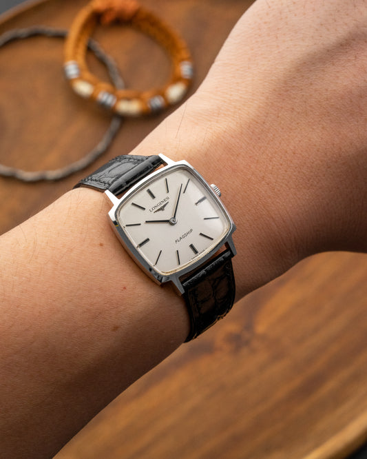 Longines Flagship Square TV case Ref. 8446-8 (Cal. L847.3)