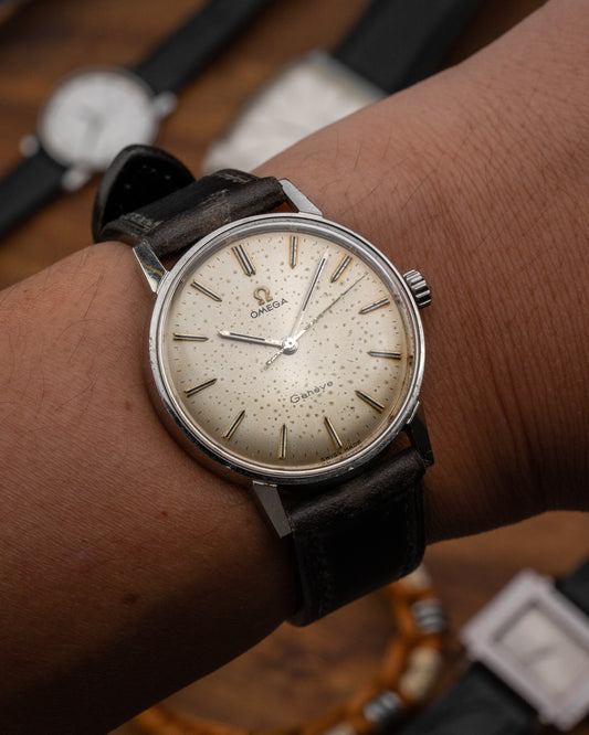 Omega Geneve "bubbling patina" Ref. 135.011 (Cal. 601)