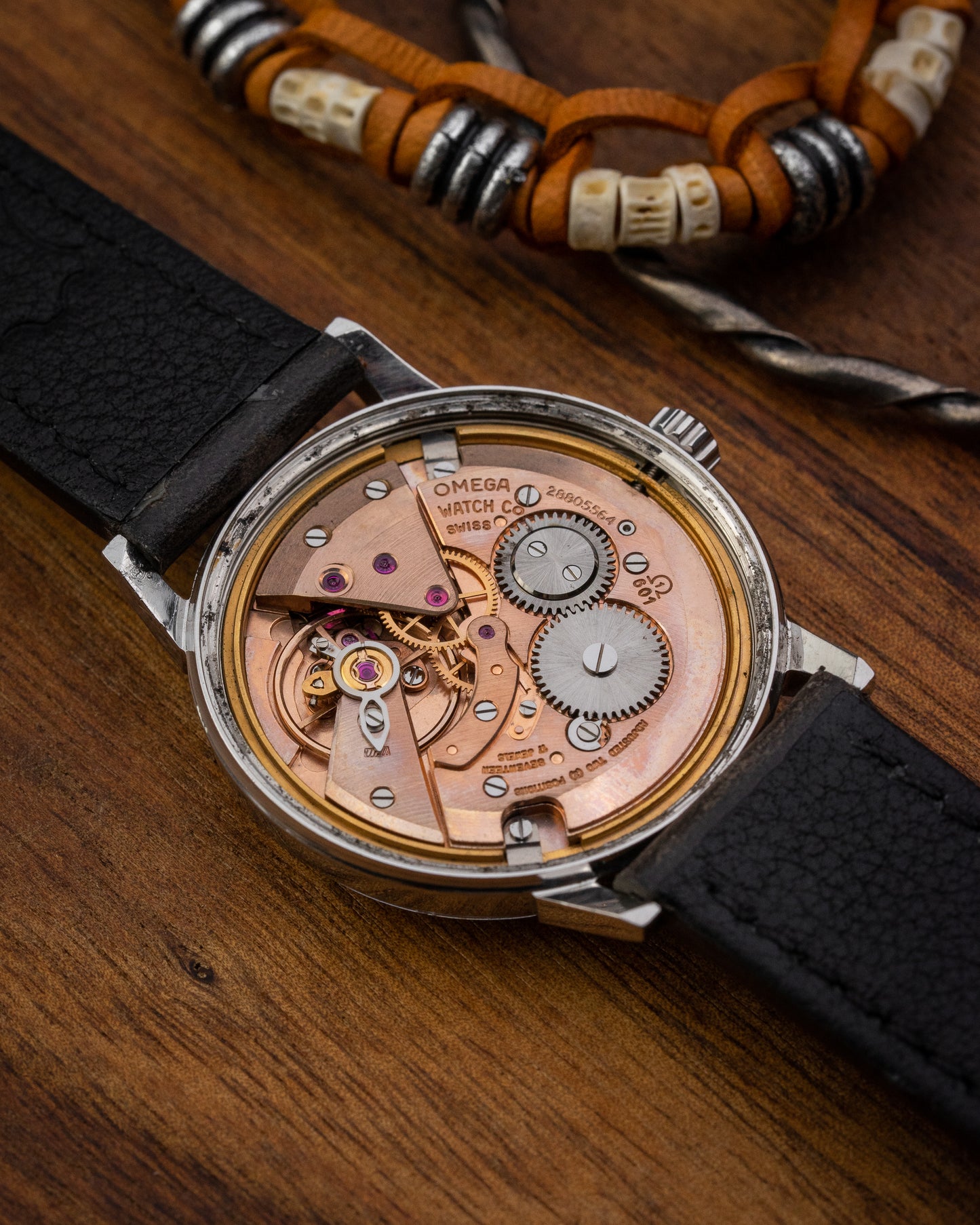 Omega Geneve "bubbling patina" Ref. 135.011 (Cal. 601)