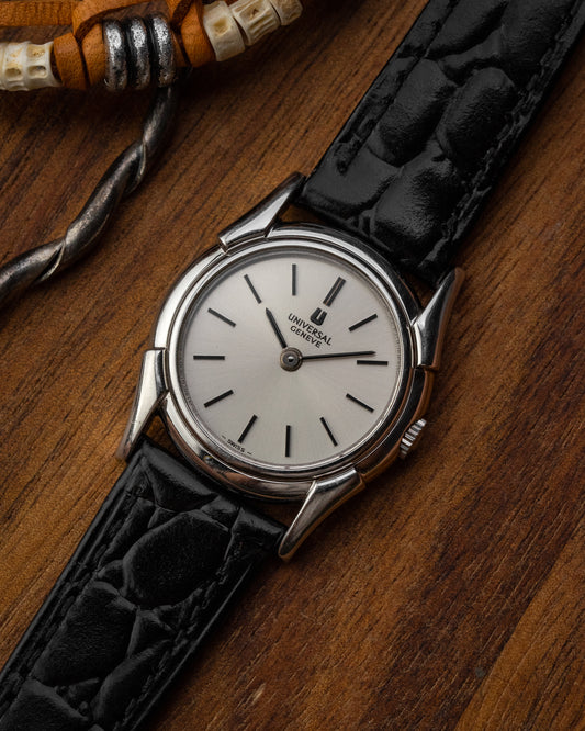 Universal Geneve Mini "Bull Horn" Fancy Lugs Ref. 842680 (Cal. 1-42)