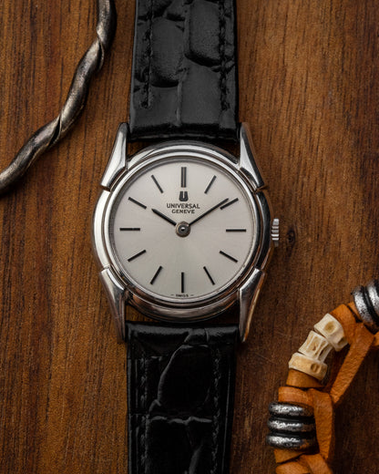Universal Geneve Mini "Bull Horn" Fancy Lugs Ref. 842680 (Cal. 1-42)