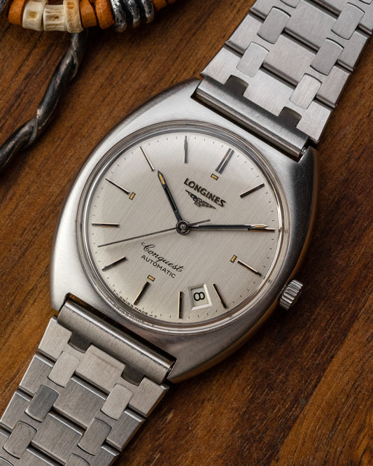 Longines Conquest "C-shape" Automatic Date Ref. 1572-1 (Cal. L633.1)