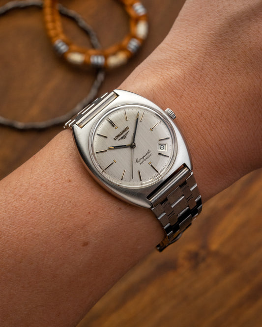 Longines Conquest "C-shape" Automatic Date Ref. 1572-1 (Cal. L633.1)