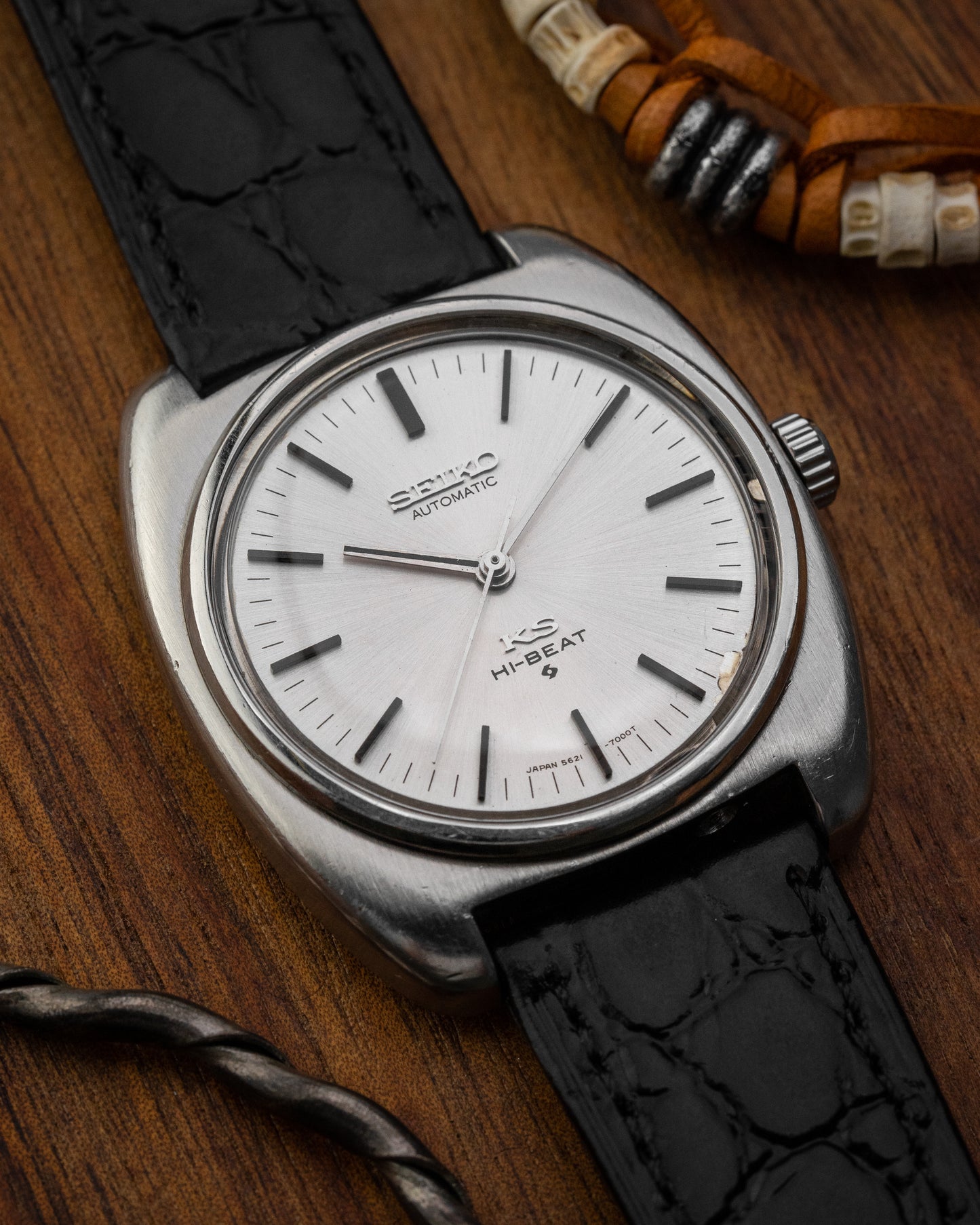 King Seiko 56KS "Tonneau" Hi-beat Ref. 5621-7000