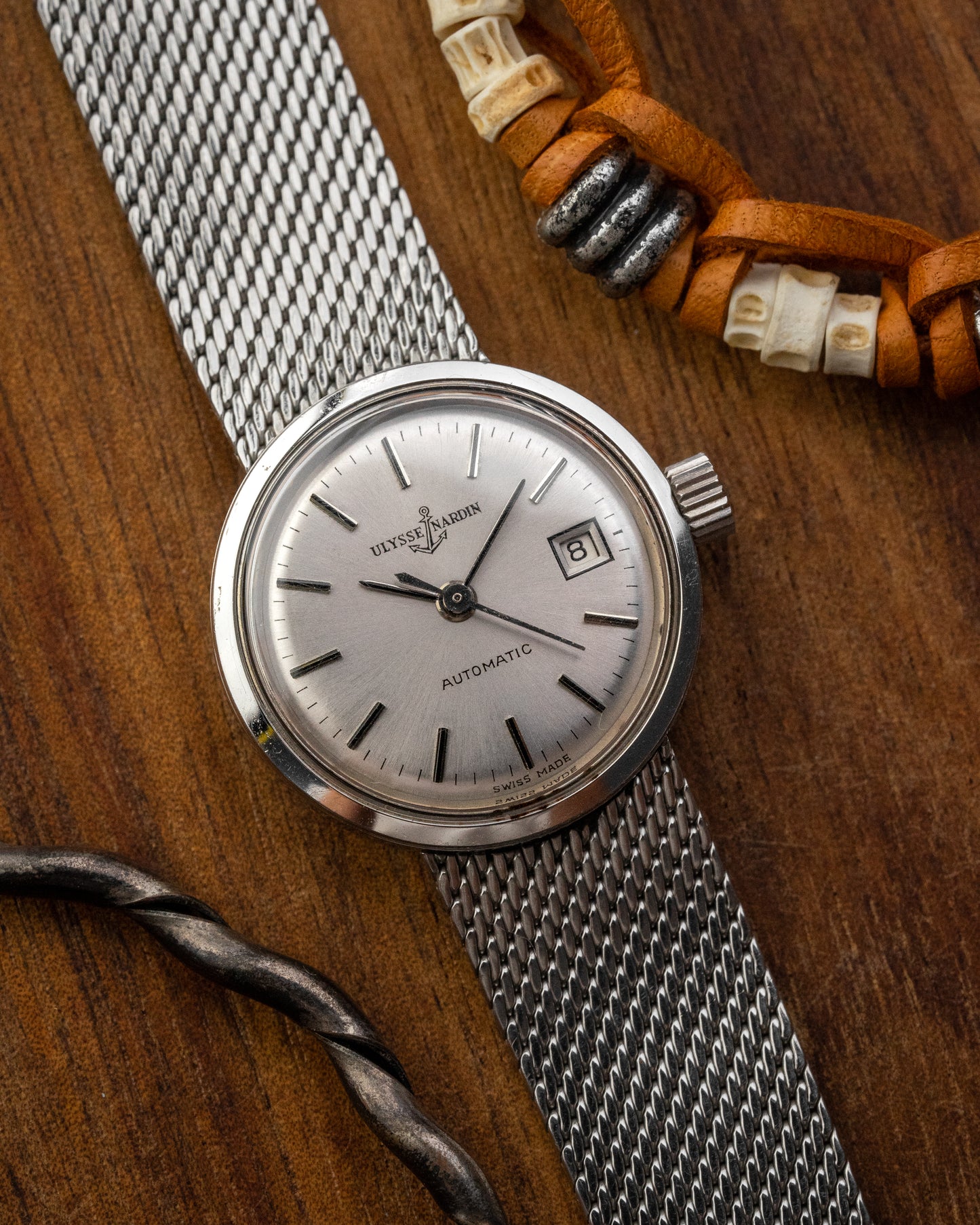 Ulysse Nardin Mini “Portofino” Automatic Integrated Bracelet (Cal. NB7QU)