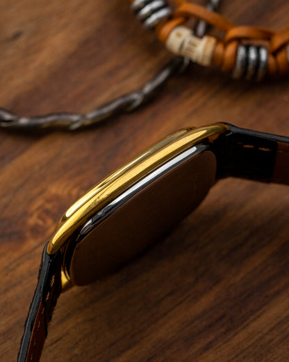 Longines "Cushion" Rectangular Gold Ref. 4448 (Cal. 847.4)