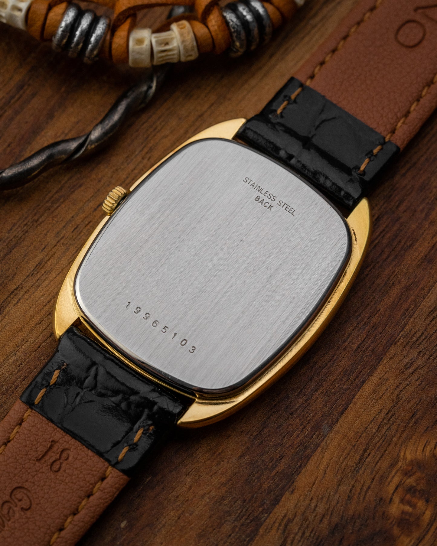Longines "Cushion" Rectangular Gold Ref. 4448 (Cal. 847.4)