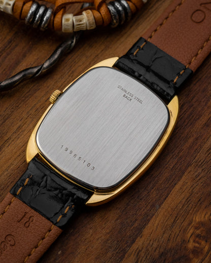 Longines "Cushion" Rectangular Gold Ref. 4448 (Cal. 847.4)