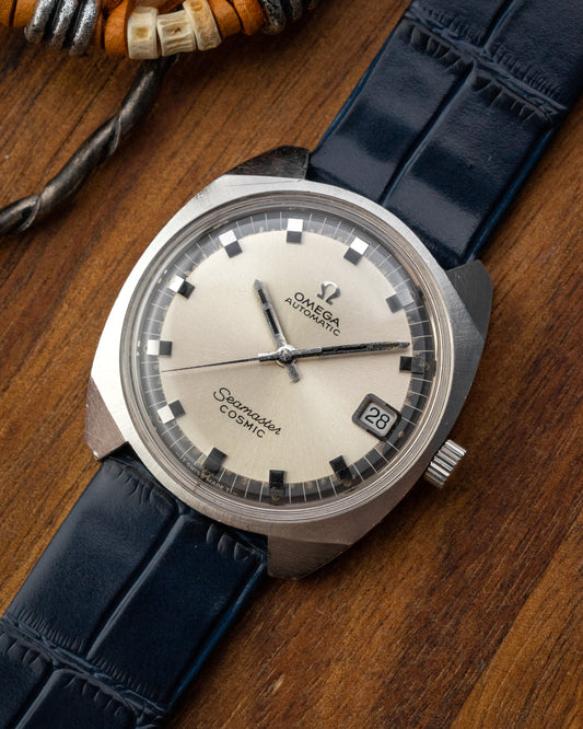 Omega Seamaster Cosmic "Racetrack" Automatic Date Ref. 166.022 (Cal. 565)