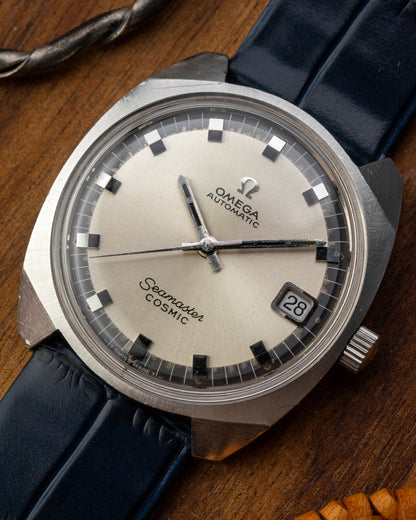 Omega Seamaster Cosmic "Racetrack" Automatic Date Ref. 166.022 (Cal. 565)