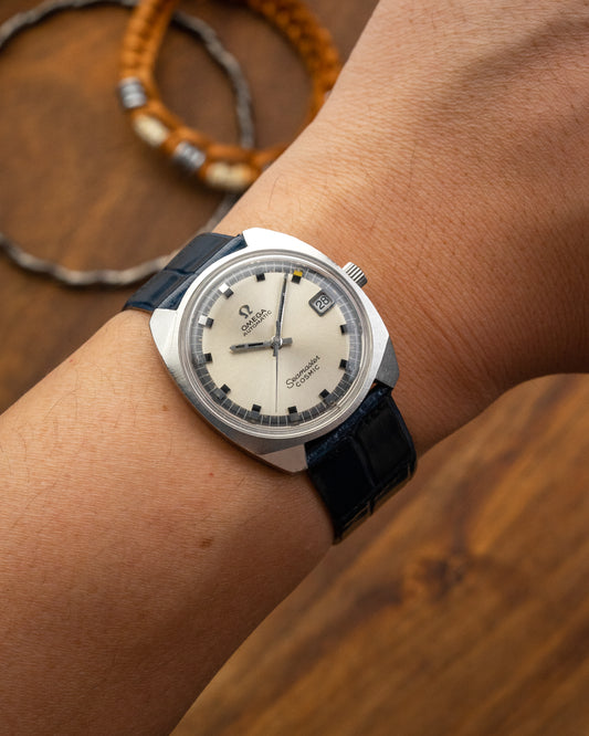 Omega Seamaster Cosmic "Racetrack" Automatic Date Ref. 166.022 (Cal. 565)