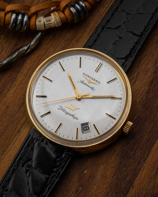 Longines Flagship Ultra-Chron “Disco Volante” Automatic Date Gold Ref. 8503-1 (Cal. 431)