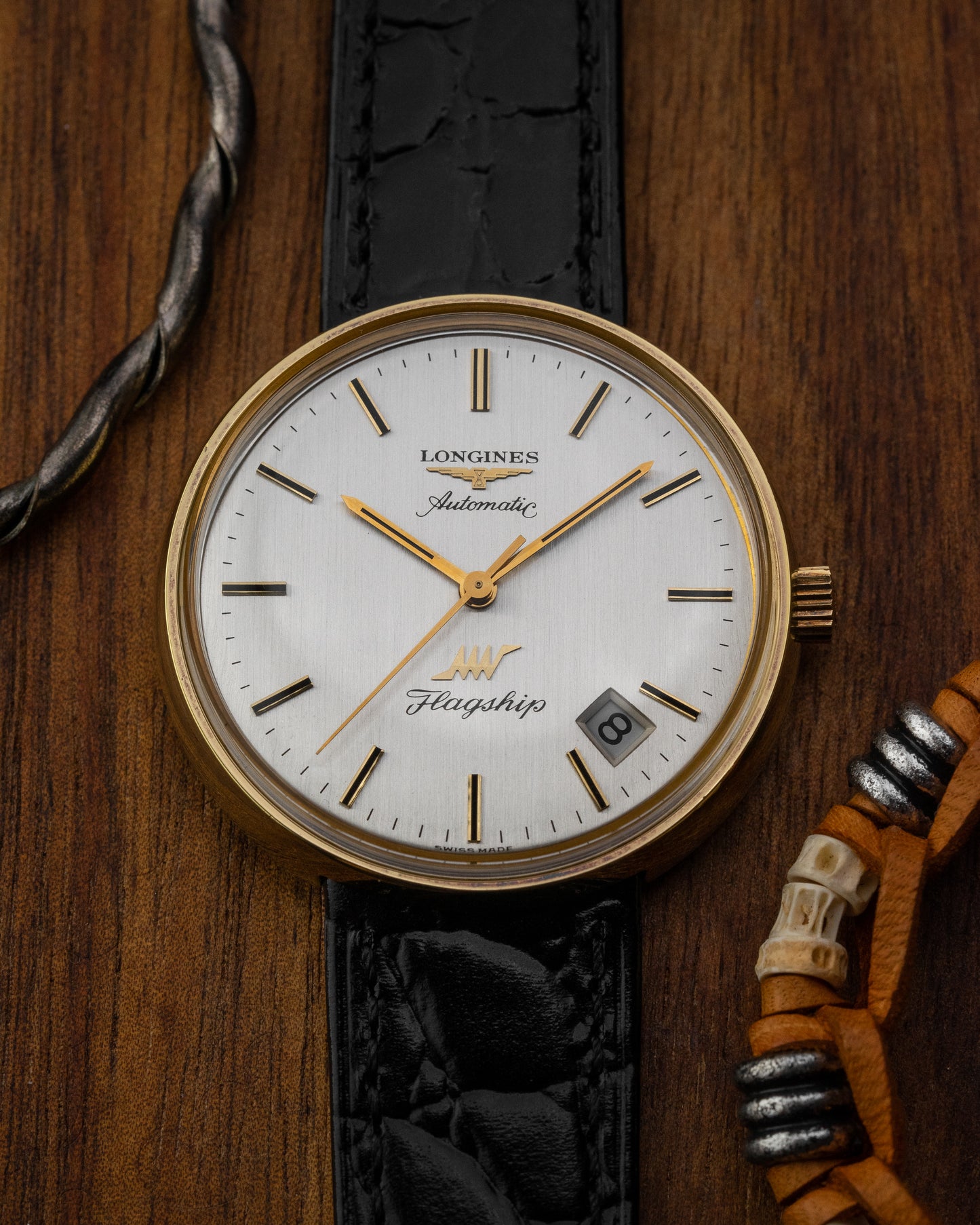 Longines Flagship Ultra-Chron “Disco Volante” Automatic Date Gold Ref. 8503-1 (Cal. 431)