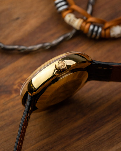 Longines Flagship Ultra-Chron “Disco Volante” Automatic Date Gold Ref. 8503-1 (Cal. 431)
