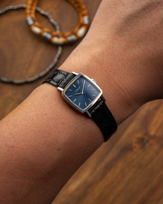 IWC Mini "Square TV" Blue dial Ref. R4174 (Cal. 41)