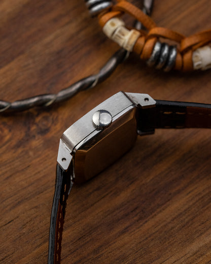 IWC Mini "Square TV" Blue dial Ref. R4174 (Cal. 41)