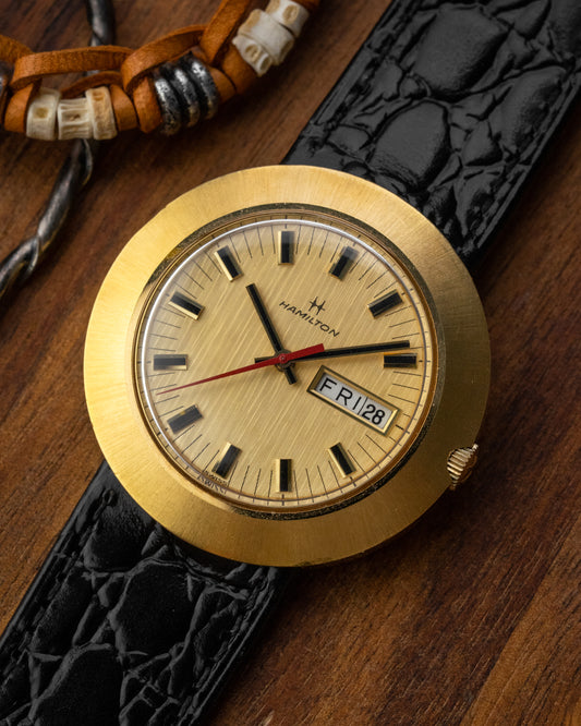 Hamilton Sea Day-Date "Disco Volante” UFO Gold Ref. 800001-4 (Cal. 800)