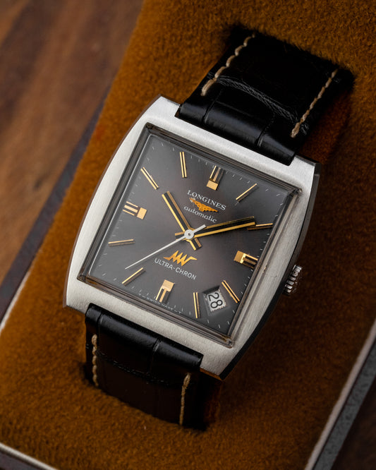 Longines Ultra-Chron "Bluish-Grey dial" Automatic Date Ref. 8024-6 (Cal. 6651)