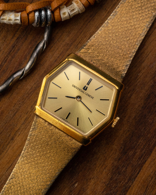 Universal Geneve Mini Hexagon Gold Ref. 542581 (Cal. 2-42)