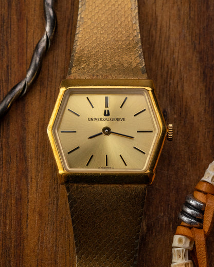 Universal Geneve Mini Hexagon Gold Ref. 542581 (Cal. 2-42)