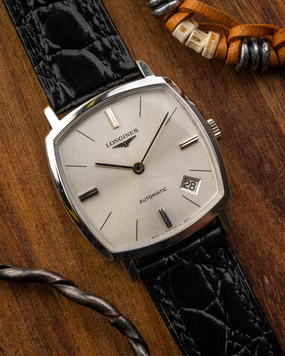 Longines "Square-Cushion" Automatic Date Ref. 3611 (Cal. L634.1)