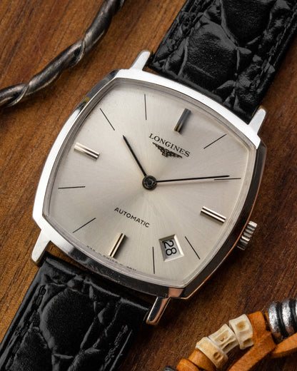 Longines "Square-Cushion" Automatic Date Ref. 3611 (Cal. L634.1)