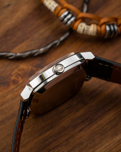 Longines "Square-Cushion" Automatic Date Ref. 3611 (Cal. L634.1)