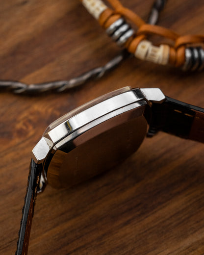 Longines "Square-Cushion" Automatic Date Ref. 3611 (Cal. L634.1)