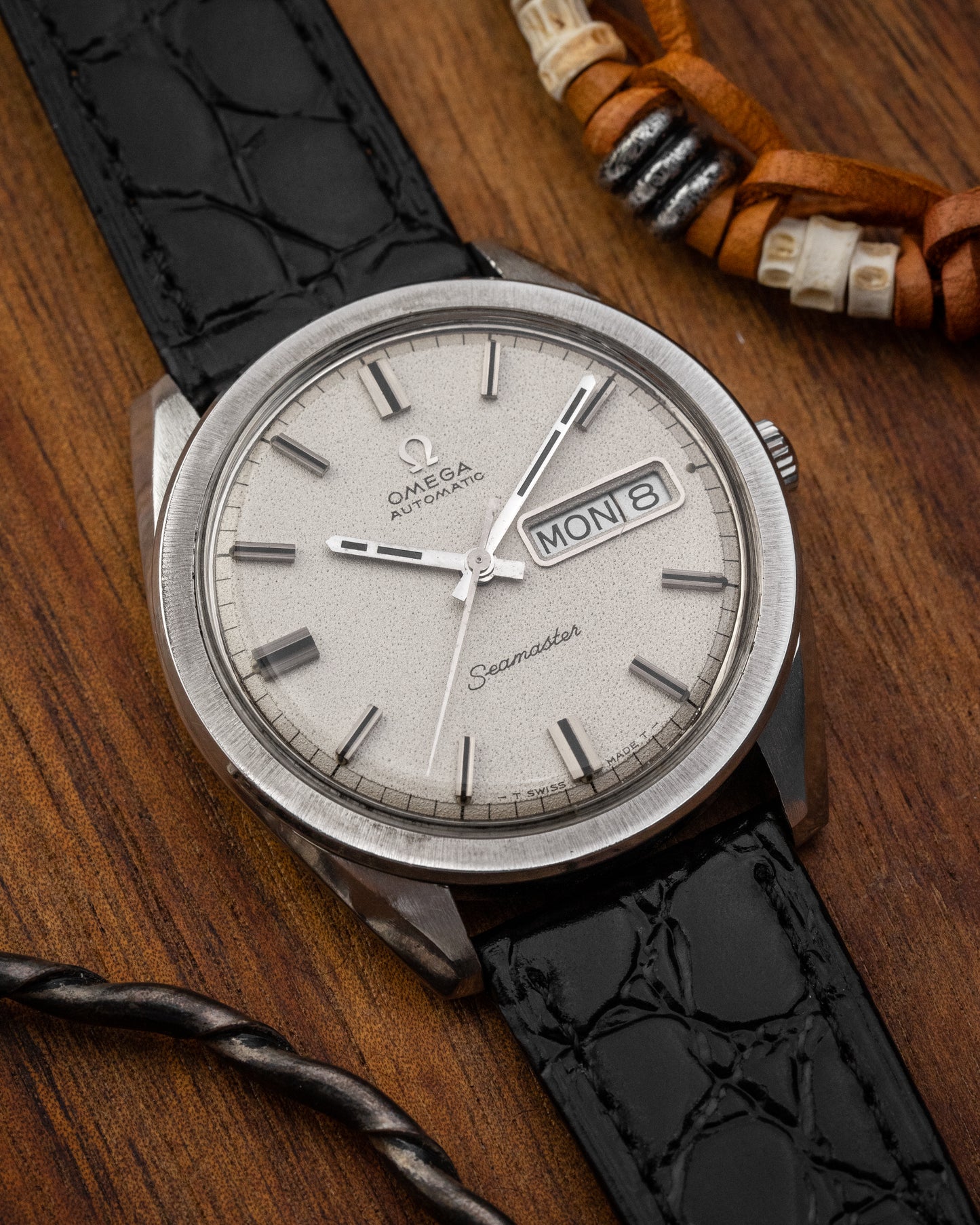 Omega Seamaster Automatic Day-Date "Sparkle" dial Ref. 166.032 (Cal. 752)