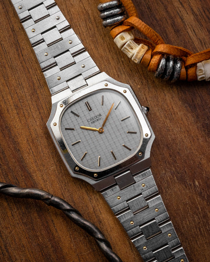 Credor Seiko Mini "Nautilus" Integrated Bracelet Ref. 8420-5010