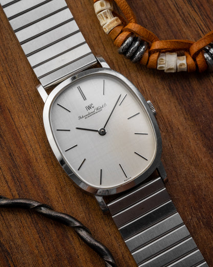 IWC "Ellipse" Linen dial Ref. 2586 (Cal. 423)